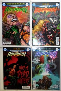 Aquaman Lot of 4 #9, 20, 21, 29 (2016) DC Comics 1st Print Comic Books
