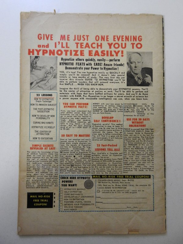 The X-Men #9 (1965) FR Condition moisture stain, coupon cut from ad page