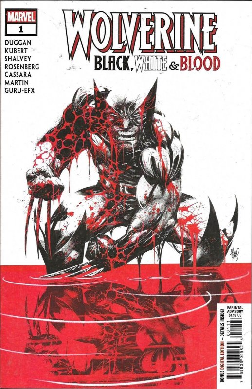 Wolverine: Black, White & Blood #1 (2021) - NM+