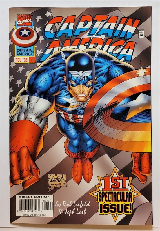 Captain America (2nd Series) #1/A (Nov 1996, Marvel) 9.0 VF/NM  