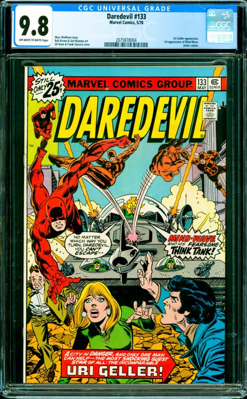 Daredevil #133 (Marvel, 1976) CGC 9.8