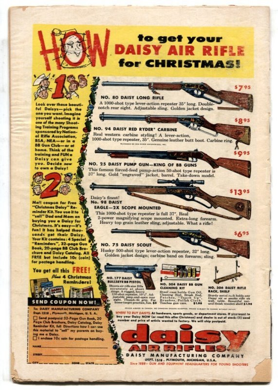 Adventures Of Rex The Wonder Dog #37  1958 - DC  -VG- - Comic Book