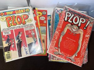 Plop (DC 1973) Lot, Complete Series Set w/Issue #s 1-24, Wolverton