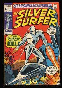 Silver Surfer #17 VG+ 4.5 Marvel Comics