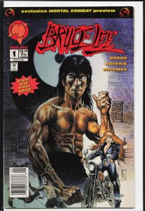 Bruce Lee #1 Newsstand Edition (1994) Bruce Lee