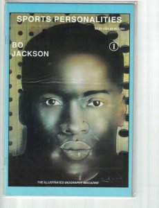 Sports Personalities #1 VF/NM bo jackson biography - diamond limited edition