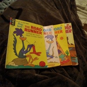 Beep Beep The Roadrunner 9 20 24 72 Bronze Age Comics Lot Run Set Collection