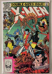 Uncanny X-Men #166 Direct Marvel 1st Series (6.0 FN) (1983)