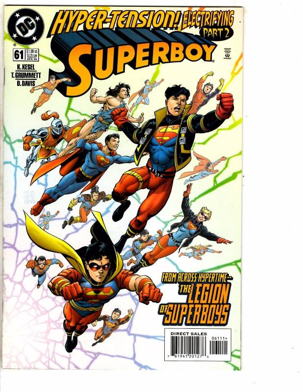 9 Superboy DC Comic Books # 56 57 58 59 61 62 63 64 65 Flash Superman Arrow J214