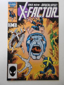 X-Factor #6 (1986) VF Condition! 1st full appearance of Apocalypse!