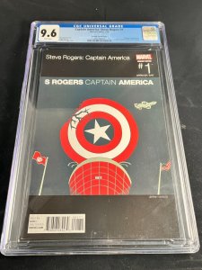 Captain America Steve Rogers #1 CGC 9.6 ROGERS REVEALED AS HYDRA HIP HOP VARIANT
