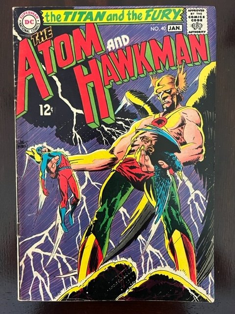 Atom and Hawkman #40 (1969) - VF - High Grade Beauty!