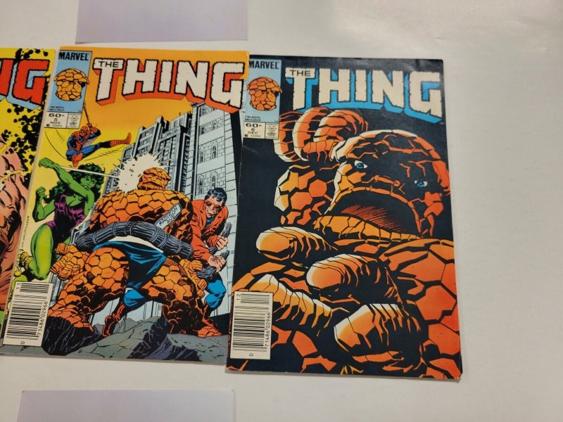 3 Marvel Comics The Thing #4 5 6 21 SM3