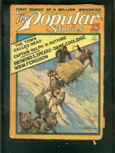 POPULAR MAGAZINE PULP-10/29/27-STOCKTON MULFORD COVER- VG/FN