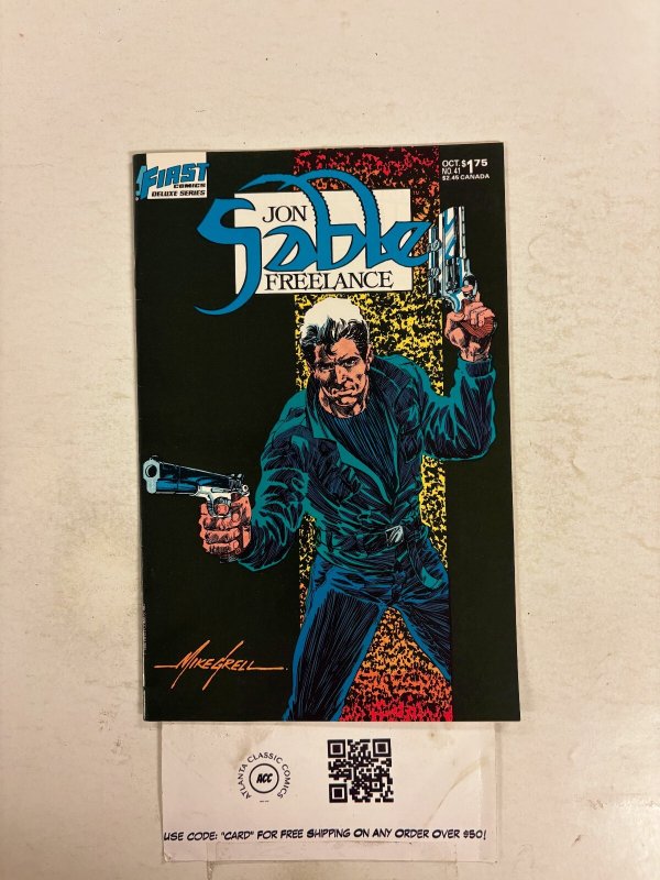 Jon Sable Freelance #41 NM First Comic Books MIke Grell 13 HH110