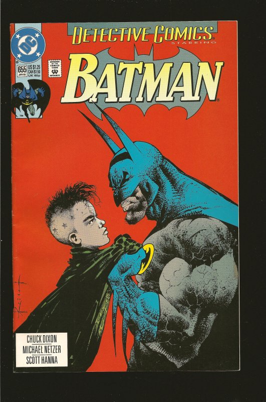 DC Comics Detective Comics Batman No 655 January 1993