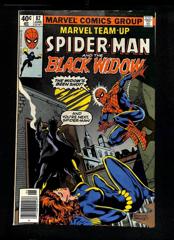 Marvel Team-up #82 Spider-Man Black Widow!