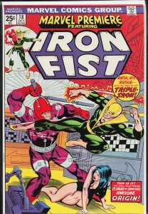 Marvel Premiere #18 (1974) Iron Fist