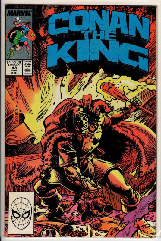 Conan the King #48 Direct Edition (1988) 9.0 VF/NM