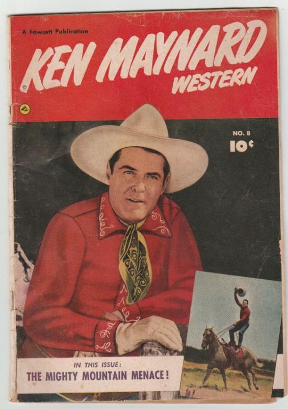 Ken Maynard Western #8 (Mar-52) VG/FN- Affordable-Grade Ken Maynard