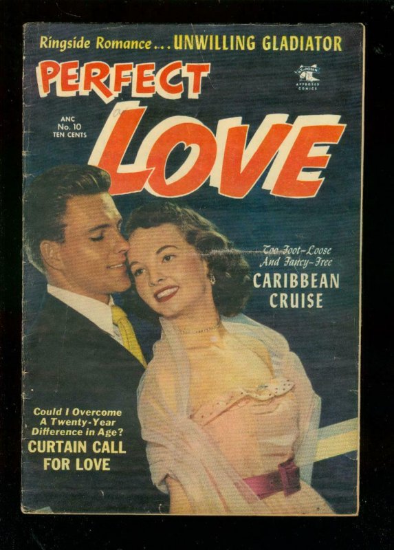 PERFECT LOVE #10 1953-PHOTO COVER-CARIBBEAN CRUISE-BOX VG