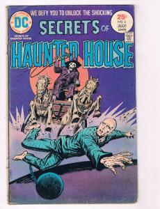 Secrets Of Haunted House #2 VG DC Comics Bronze Age Comic Book 1975 DE29