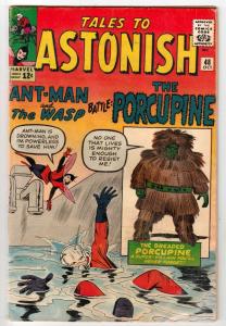 Tales to Astonish #48 (Oct-63) FN Mid-Grade Ant-Man, the Wasp