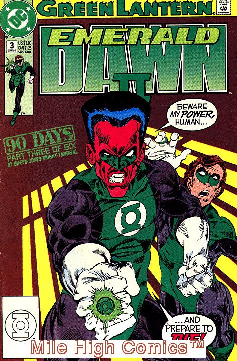 GREEN LANTERN: EMERALD DAWN II (1991 Series) #3 Very Good Comics Book 