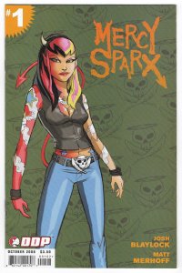 Mercy Sparx #1 Variant Cover (2008)