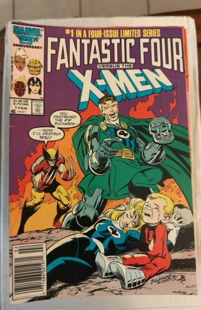 Fantastic Four vs. X-Men #1 NEWSSTAND EDITION