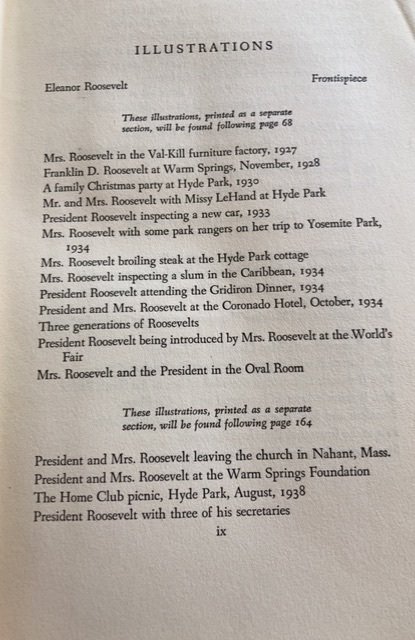 This I remember by Eleanor Roosevelt, 1949 with extra