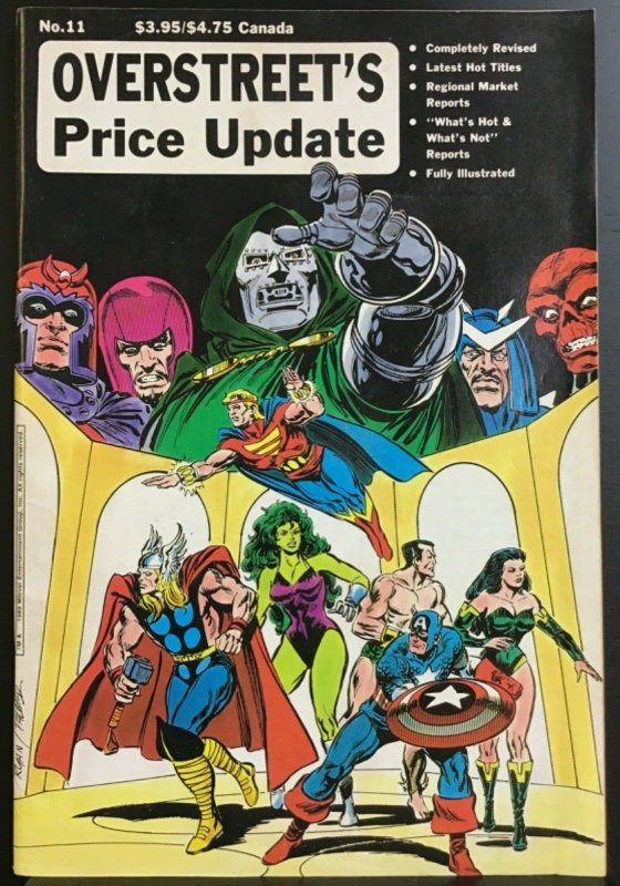 Overstreet's Comic Book Price Update #11 - 1989 28074004434
