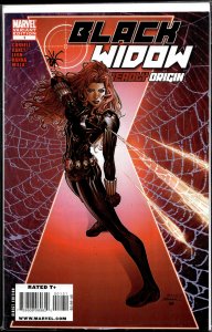 Black Widow: Deadly Origin #1 Raney Cover (2009) Black Widow