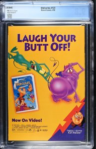 Wolverine #123 (4/98) Graded CGC 9.8