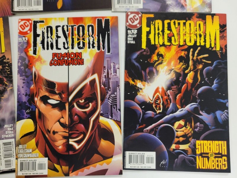 6 DC Comic Books Firestorm #7 8 9 10 11 12 47 TJ1