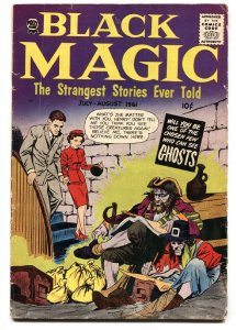 Black Magic Vol 8 #3 1961-EC STORY SWIPE-PIRATES-GHOST- VG