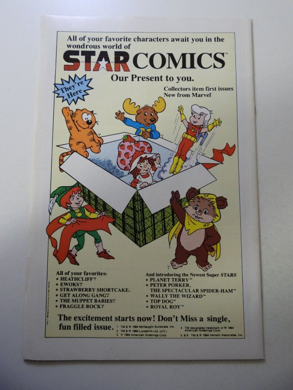 Web of Spider-Man #1 (1985) VF- Condition