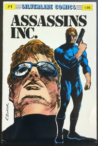 Assassins Inc. #1 - Silverline Comics - 1987