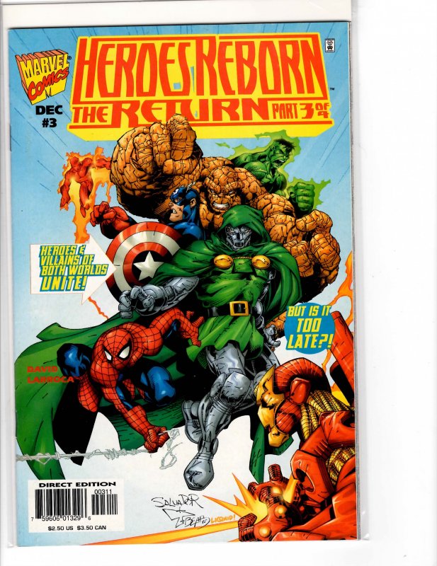 Heroes Reborn the Return (1997) #3 NM (9.4)