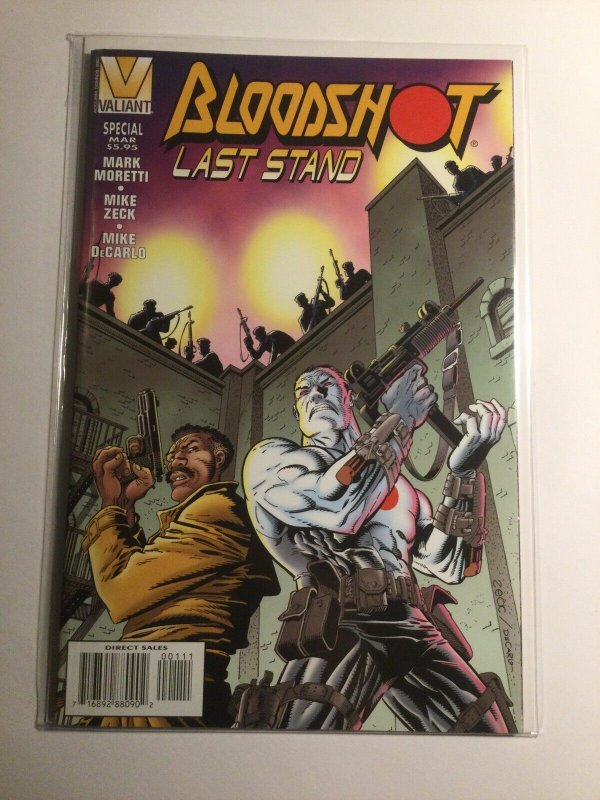 Bloodshot Last Stand Special Near mint nm Valiant 