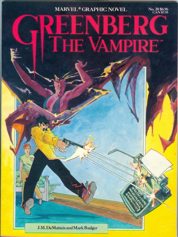 Greenberg the Vampire - Marvel Graphic Novel #20 (1986)