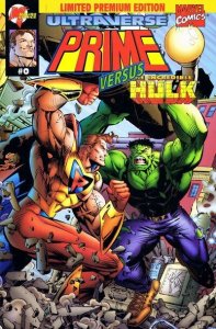 Prime Versus vs The Incredible Hulk #1 Malibu Comics 07/95 (VFNM 9.0/Stock Pic)