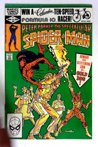 Spectacular Spider-Man #62 (1982) VF/NM Gold Bug Marvel