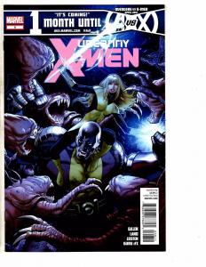 Lot Of 7 Uncanny X-Men Marvel Comic Books # 1 5 6 7 8 11 12 Wolverine Gambit RC2