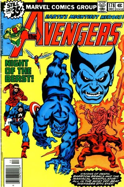 Avengers #178 (ungraded) stock photo