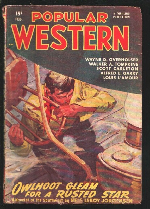 Sold at Auction: COLLECTION OF LOUIS L'AMOUR PULP WESTERN BOOKS