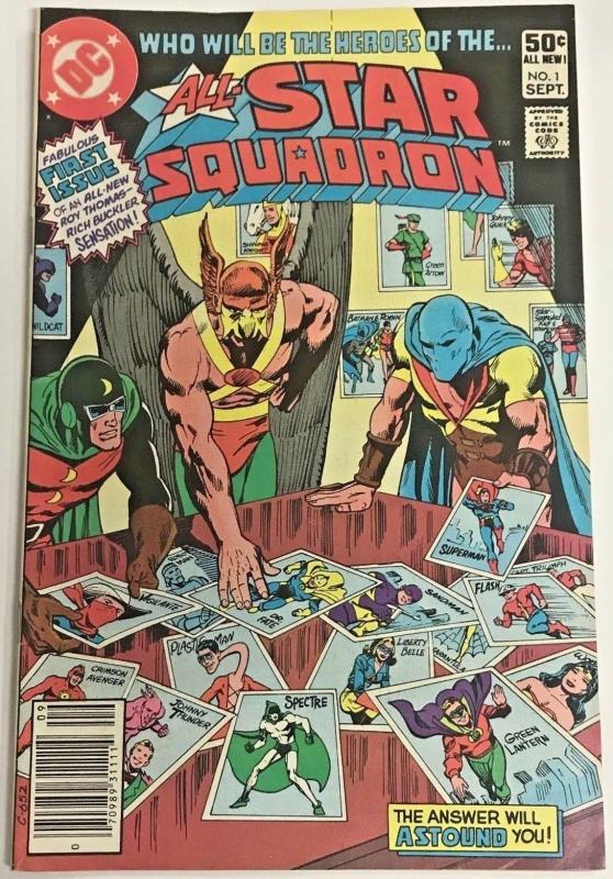 ALL-STAR SQUADRON#1 VF 1981 DC BRONZE AGE COMICS