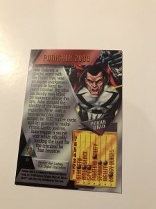 PUNISHER 2099 #50 card : Marvel Metal 1995 Fleer Chromium; NM/M Avengers, base