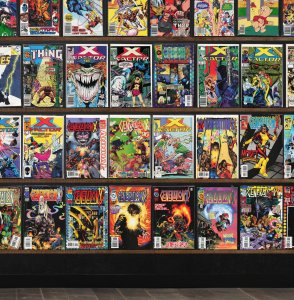 Huge Lot 150+ Comics with Generation X, X-Factor, Trinity, Iron Man & More!