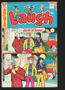 Laugh #297 1975-Archie-Drive-in movie gag cover -Betty, Veronica, Jughead-FR/G